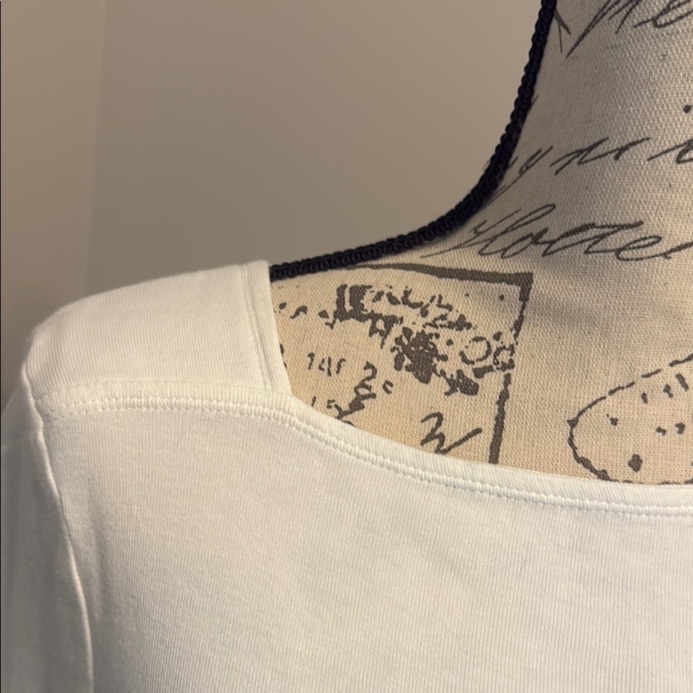 CHICO’s White Women's Top - M - Picture 4 of 10